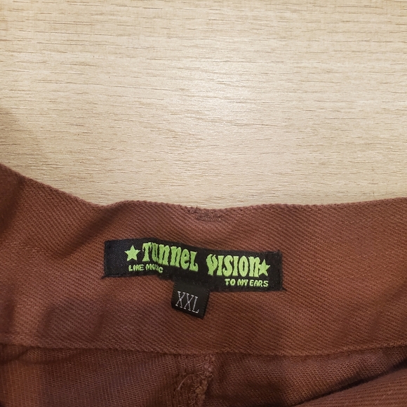 Tunnel Vision XXL Brown Pants - Picture 4 of 6
